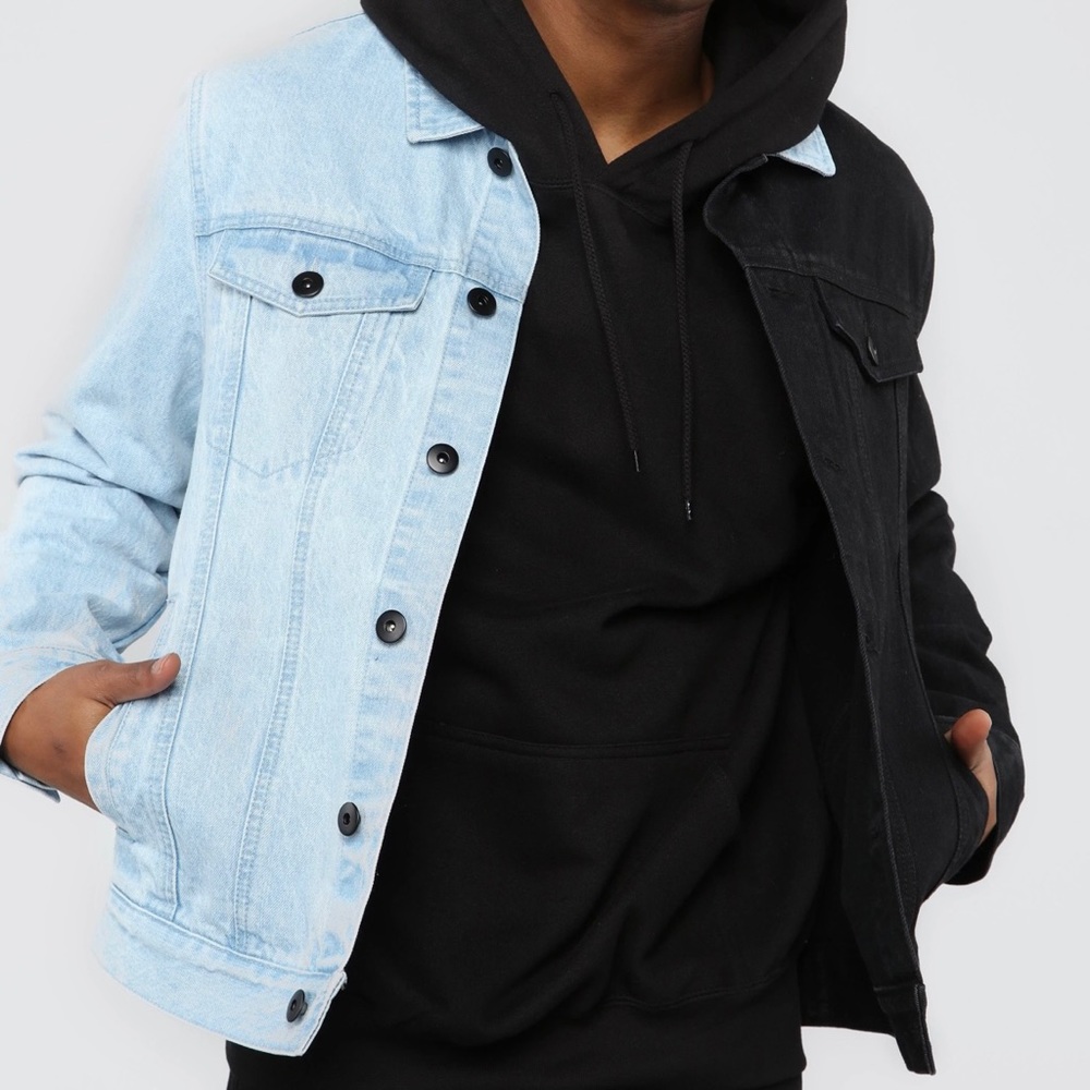 Two Faced Denim Jacket - image 1